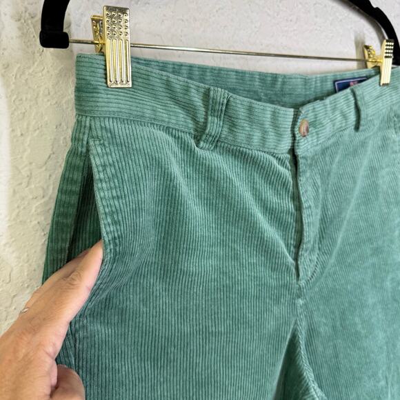 VINEYARD VINES SHEP & IAN Pants 18 Micro Corduroy Slit Side Pockets Flat Front - Picture 6 of 9
